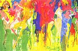 Leroy Neiman Panteras painting